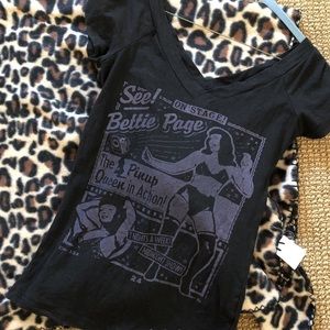 Pinup Girl Betty Page Shirt